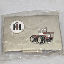 NEW VTG International Harvester J.I. Case Turbo Tractor Chrome Belt Buckle