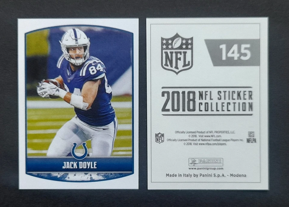 Panini , NFL 2018 Sticker Collection, 20 Sticker aus Liste auswählen - Bild 1 von 1