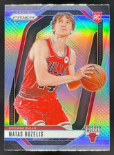 2024-25 Panini Prizm Silver Prizm #252 Matas Buzelis RC