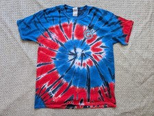 Groovy Louie Time Capsules Shirt Mens Large Tie Dye Rocket Graphic Gildan