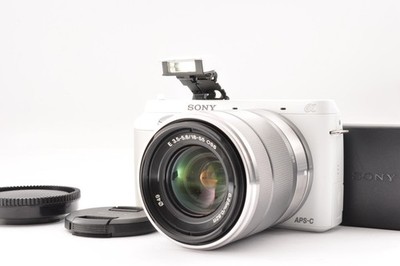 [Fast neuwertig] Sony NEX-F3 & E 18-55mm f/3.5-5.6 OSS Objektiv Kit aus Japan...