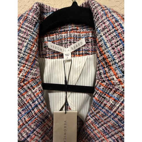 Blazer Veronica Beard Theron Tweed Doble Pecho Talla 2 - Imagen 7 de 8