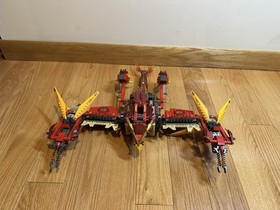 LEGO LEGENDS OF CHIMA: Flying Phoenix Fire Temple (70146) - Mostly Complete