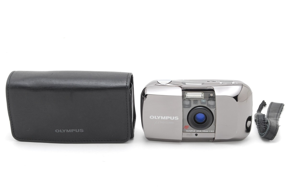 MINT] Olympus mju μ Limited Silver Point & Shoot Film Camera