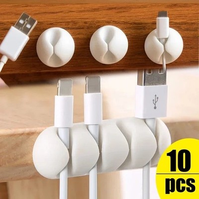 Kabel Ordnung Clips Organizer Halter | Selbstklebend Draht Blei Management Organizer