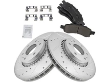 Front Brake Pad and Rotor Kit 73RSPP54 for Trailblazer EXT SSR 2006 2007 2008