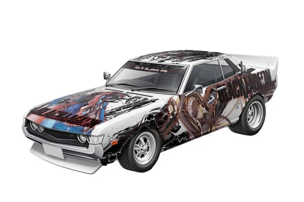 Japan Neu Aoshima Black Lagoon TA22 Celica 1600GT '72 Modell MaßStab 1:24-image
