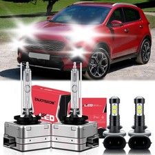 For Kia Sorento 2013-2018 Led Headlight Bulbs Low Beam Fog Light Kit Hid 6000k For Kia Sorento 2013-2018 Led Headlight Bulbs Low Beam Fog Light Kit Hid 6000k