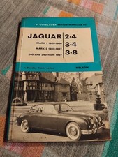 Jaguar Mark 1 2 240 340 1955 on Olyslager Owners Workshop Manual 2.4 3.4 3.8 Mk2