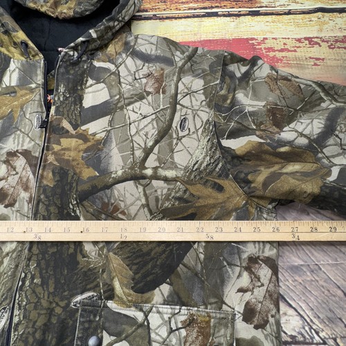 Outfitters Ridge Camo Hunting Jacket Coat Mens Large 42-44 Quilt Lined Realtree - Picture 8 of 9