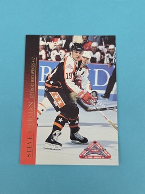 1993-94 Score Pinnacle All-Stars U.S. #36 Steve Yzerman Detroit HOCKEY Card u