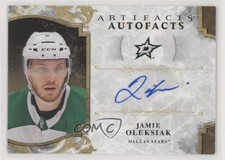 2019-20 Upper Deck Artifacts Auto Facts Jamie Oleksiak #A-JO Auto a3q