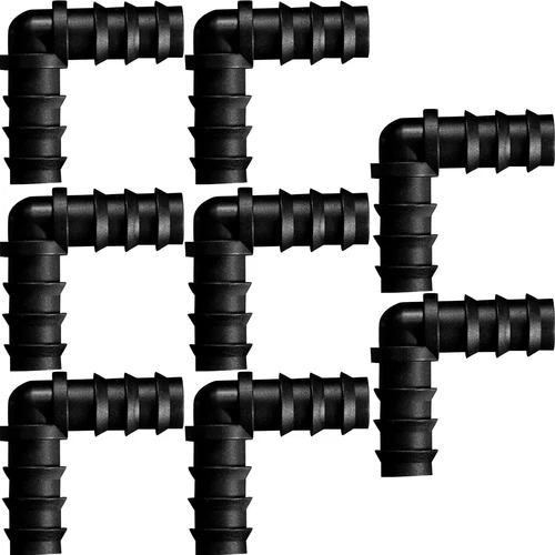 8 Pieces 1/2 Inch Drip Irrigation Fittings Parts Soaker Hose Repair Kit Inline B - Picture 1 of 12