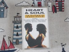 HEART  SOUL 18 CLASSIC SOUL CUTS VARIOUS ARTISTS 1989 POLYGRAM AUDIO CASSETTE