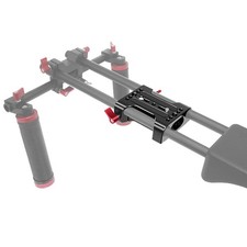 Multipurpose Camera Base Plate With 15mm Rod Rail Clamp Tripod Mounting Bas ZREJ
