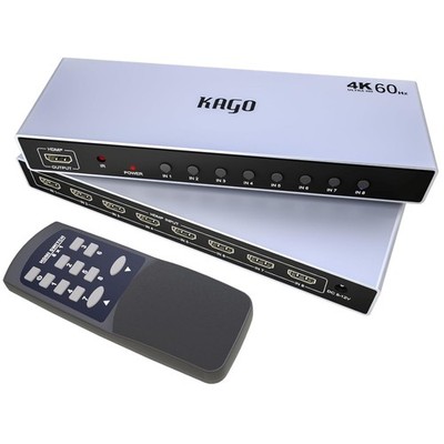 8-In-1-Out HDMI Switcher | Dolby Vision, 18Gbps