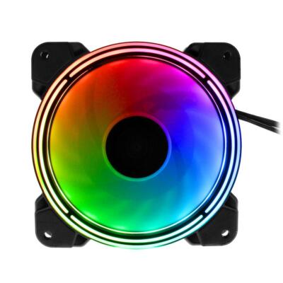 XSPC RGB Serie 2, PWM 800-2200 1/MIN 5 V 3poliger aRGB 120 mm Lüfter