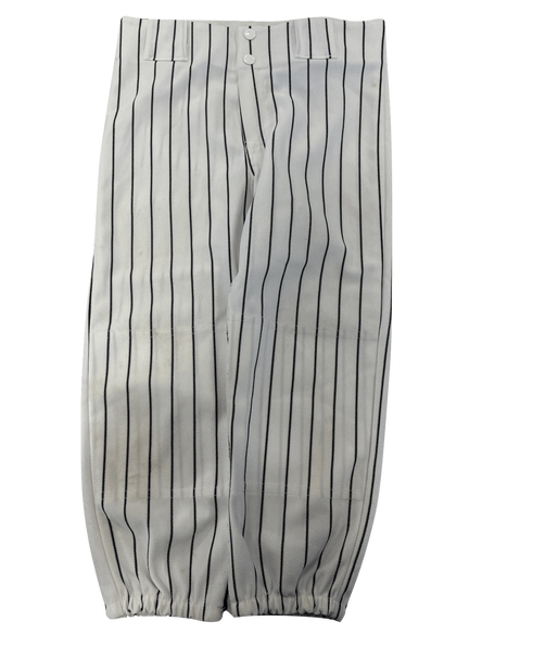 WILSON 4378 Men's Pinstripe Baseball Pants White eBay