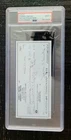 Johnny Unitas Signed/Autographed Bank Check (PSA) Mint 9