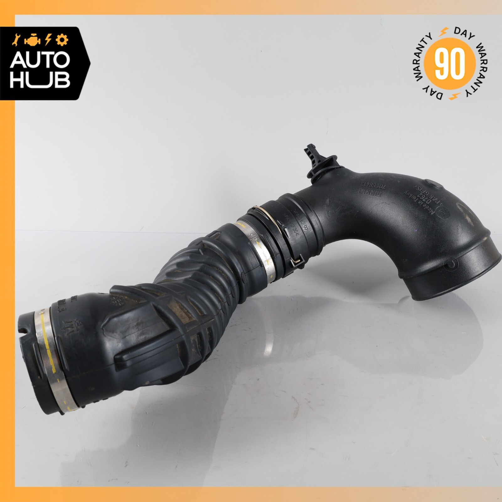 14-22 Maserati Quattroporte M156 Engine Right Air Intake Duct Pipe Hose Set OEM