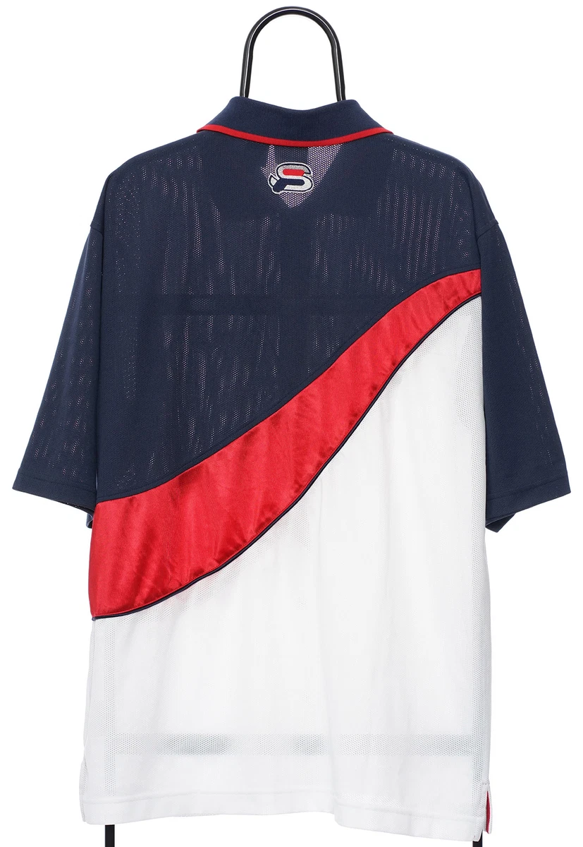 Vintage Fila Navy Baseball Jersey X Large