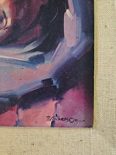 PHIL GILKERSON ORIGINAL ÖLGEMÄLDE SELTEN - Bild 2 von 4