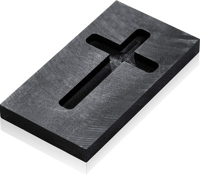 Cross Graphite Casting Ingot Mold Metal Refining Scrap Melting Casting Mould for