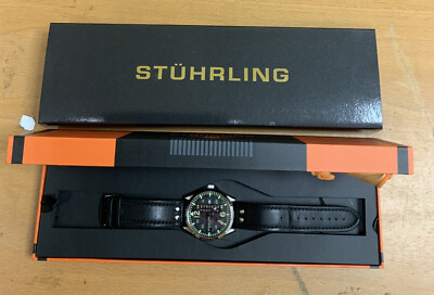 Stuhrling Original Herren Fliegeruhr UGSL Boxed