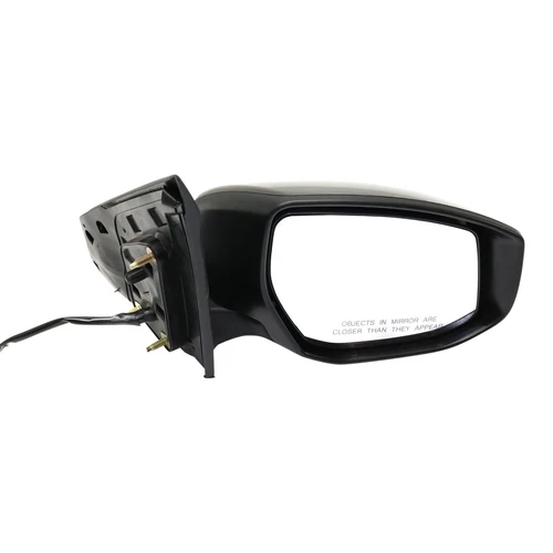 Fits 13-15 NS SENTRA POWER MIRROR PAINT TO MATCH BLACK W/HEAT-SIGNAL RH