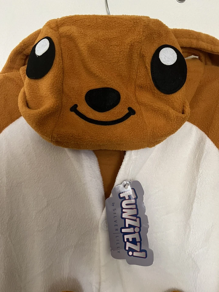 Body Canguro Adulto Disfraz de Una Pieza + Bolsa y Bebé Canguro Peluche + Cola Foto 4 de 4