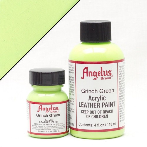 Angelus Acrylic Leather Shoe Paint for Sneakers Shoes Bags Trainers Boot 1oz 4oz - Picture 34 of 134