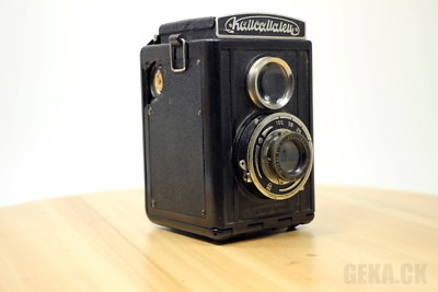 As Is Sowjetische Kamera Leningrad Komsomolets, Tlr Mittlere Format 6x6,1940s