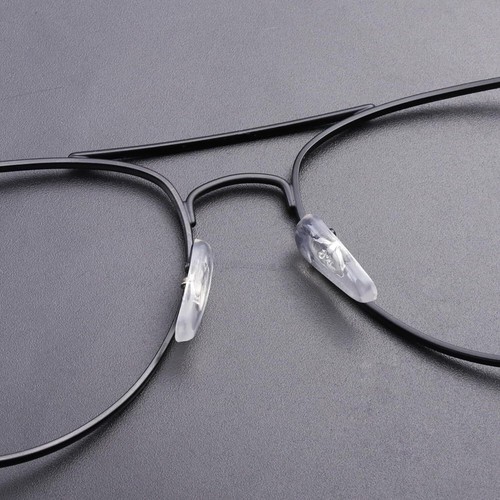 6 Pairs Clear Nose Pads Nosepiece Replacement for Ray-Ban RB3719 54mm Sunglasses - Foto 4 di 7