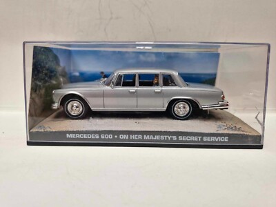 James Bond Car Mercedes Benz 600 W100 On Her Majestry's Secret Service MIB 1:43