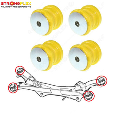 Strongflex Sport-Polyurethan-Buchsen hinten für Alfa Romeo 159 Unterchassis
