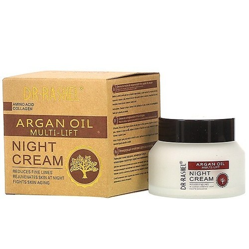 Crème De Nuit DR.Rashel 50g - Réparatrice Taches Blanchissante - Arbutin & Niacinamide