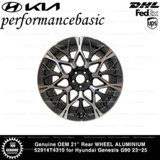 Genuine OEM 21" Rear WHEEL ALUMINIUM 52914T4310 for Hyundai Genesis G90 23-25