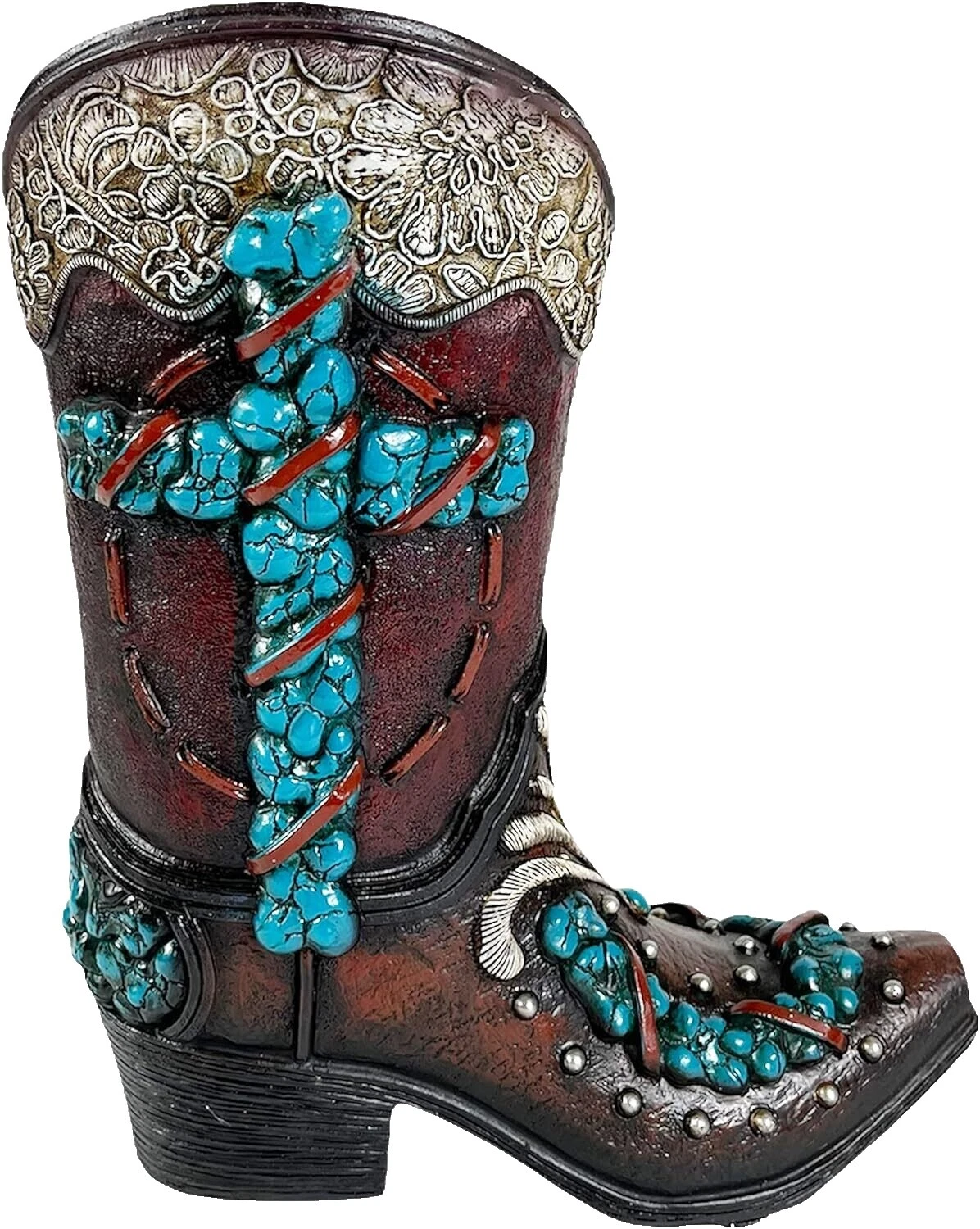 Brown Western Florero Jarrones