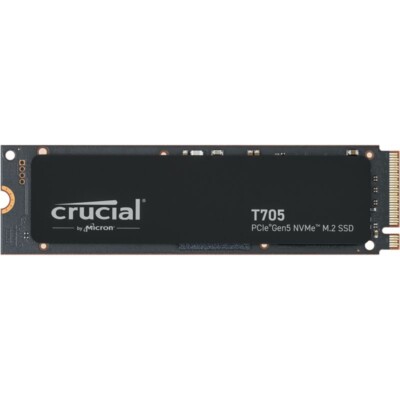 CRUCIAL T705 PCIe Gen5 NVMe Fest­plat­te 2 TB 2TB SSD M.2 (CT2000T705SSD3)