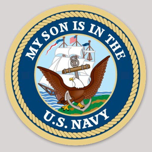 My Son Is In The U.S. United States Navy Aufkleber in mehreren Größen erhältlich - Bild 1 von 1