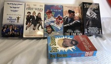 Vintage Schindlers list VHS  VCR Tapes movies - Factory Sealed Lot of 6 LOOK 