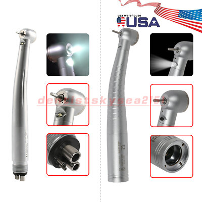 E-generador de Luz Dental 4H / Pieza de Mano de Fibra Óptica LED 6H Torque PPR
