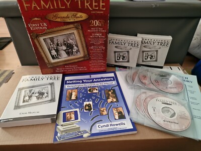 Generations Family Tree Deluxe Edition 20 CDs Win 95 Software von Sierra 1998 
