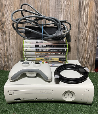 Xbox 360 Console (60GB) Video Gaming System Bundle - Tested Working Condition 