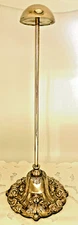 Ornate Victorian/Baroque Style Silverplate Hat Stand Godinger  19.5" Tall