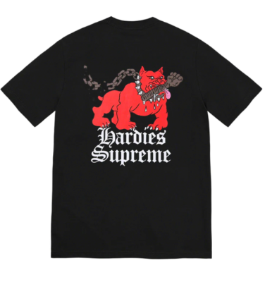 Supreme Hardies Dog Tee Black 2XL XXL *IN HANDS NOW* Ready To Ship  