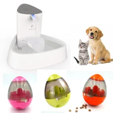 1.8L Automatic Electric Pet Dog Cat Water Fountain Drinking Bowl Feed Dispenser