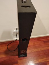 Brookstone iDesign Sub woofer Stereo Dock iPod/IPhone