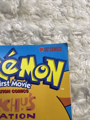 1998 Pokémon The First Movie Pikachu's Vacation Animation Comics