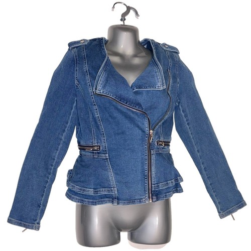 denim shacket whbm denim jacket Womens S White House Black Market WHBM Fit Flare Denim Shacket Jacket Blue  Jean
